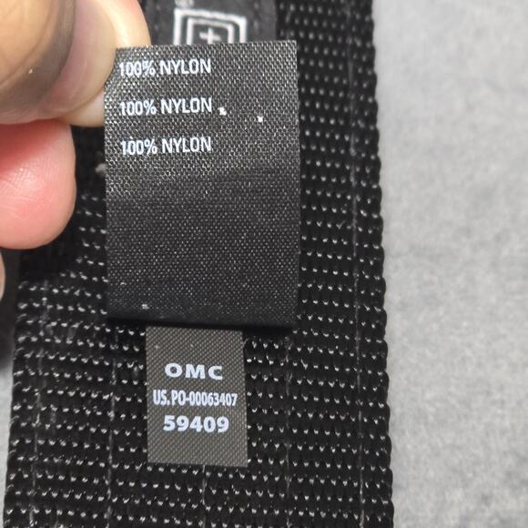 5.11 Tactical Series 1.5" Trainer Belt, Small 28"-30"- 59409-019, Black - Picture 3 of 6